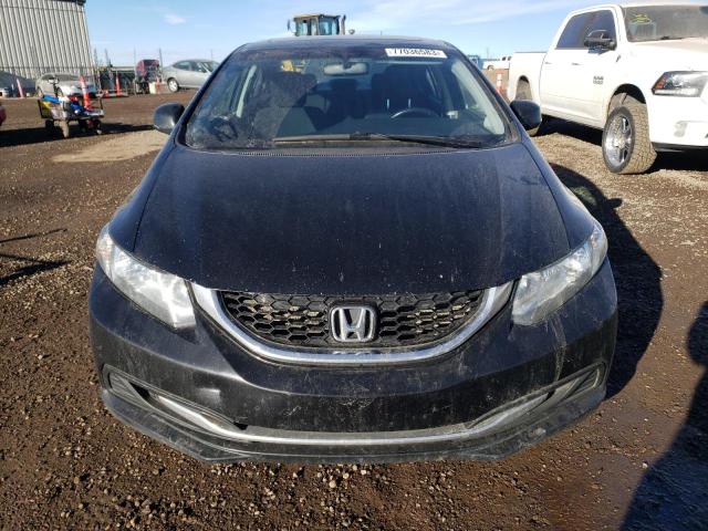 2HGFB2F53DH046475 - 2013 HONDA CIVIC LX BLACK photo 5