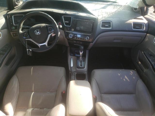 19XFB2F96FE258268 - 2015 HONDA CIVIC EXL ნაცრისფერი ფოტო 8