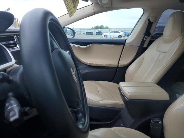 5YJSA1AG0DFP03953 - 2013 TESLA MODEL S GRAY photo 7