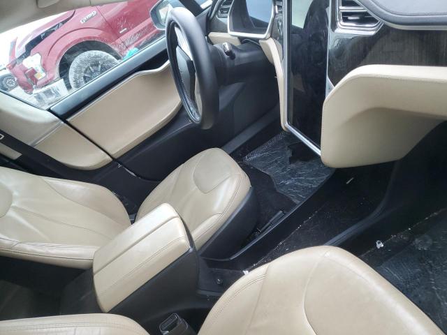 5YJSA1AG0DFP03953 - 2013 TESLA MODEL S GRAY photo 8