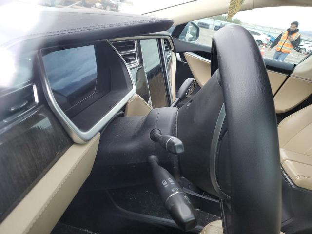 5YJSA1AG0DFP03953 - 2013 TESLA MODEL S GRAY photo 9