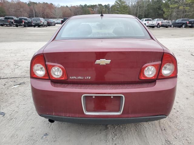 1G1ZE5E18BF150714 - 2011 CHEVROLET MALIBU LTZ ბურგუნდია ფოტო 6