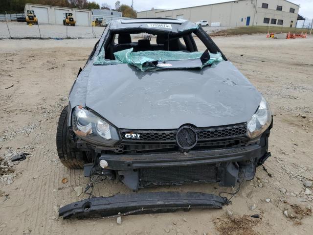 WVWFV7AJ9DW124833 - 2013 VOLKSWAGEN GTI GRAY photo 5