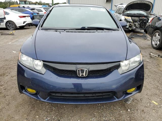 1HGFA16577L004847 - 2007 HONDA CIVIC LX BLUE photo 5