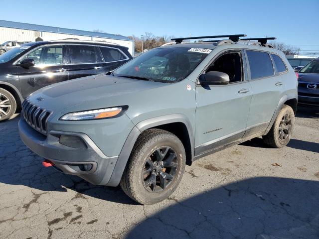 1C4PJMBSXFW673787 - 2015 JEEP CHEROKEE TRAILHAWK GRAY photo 1