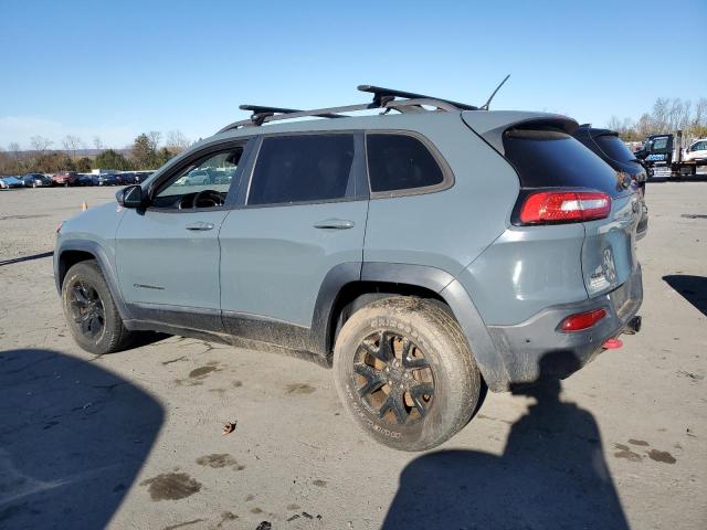 1C4PJMBSXFW673787 - 2015 JEEP CHEROKEE TRAILHAWK GRAY photo 2