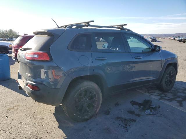 1C4PJMBSXFW673787 - 2015 JEEP CHEROKEE TRAILHAWK ნაცრისფერი ფოტო 3