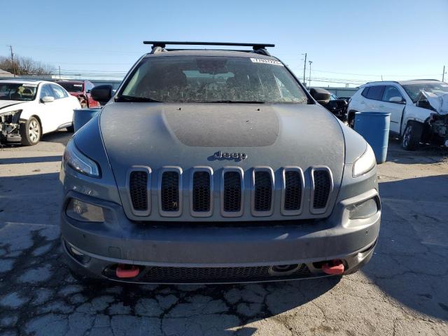 1C4PJMBSXFW673787 - 2015 JEEP CHEROKEE TRAILHAWK ნაცრისფერი ფოტო 5