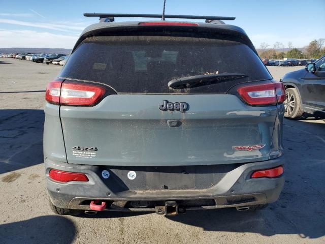 1C4PJMBSXFW673787 - 2015 JEEP CHEROKEE TRAILHAWK GRAY photo 6