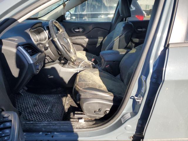 1C4PJMBSXFW673787 - 2015 JEEP CHEROKEE TRAILHAWK ნაცრისფერი ფოტო 7