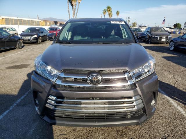 5TDDZRFH1KS733246 - 2019 TOYOTA HIGHLANDER LIMITED GRAY photo 5