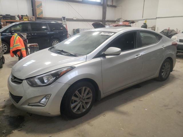 KMHDH4AE0FU386444 - 2015 HYUNDAI ELANTRA SE SILVER photo 1