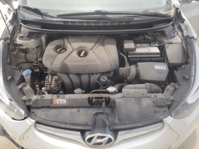 KMHDH4AE0FU386444 - 2015 HYUNDAI ELANTRA SE SILVER photo 11