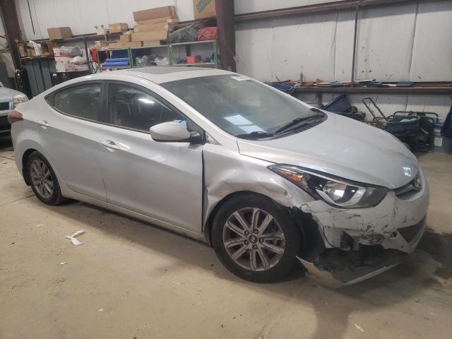 KMHDH4AE0FU386444 - 2015 HYUNDAI ELANTRA SE SILVER photo 4