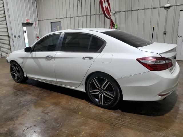 1HGCR2F58GA180478 - 2016 HONDA ACCORD SPORT WHITE photo 2