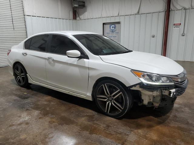 1HGCR2F58GA180478 - 2016 HONDA ACCORD SPORT WHITE photo 4