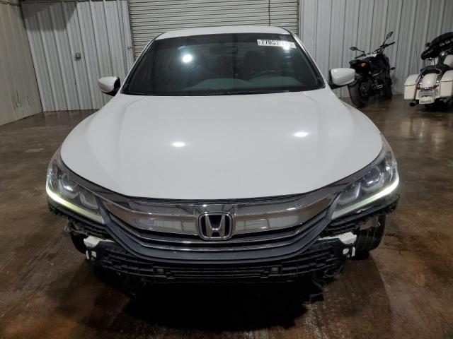 1HGCR2F58GA180478 - 2016 HONDA ACCORD SPORT WHITE photo 5