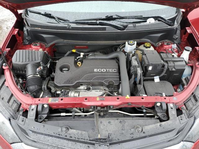 3GNAXKEV5KS522433 - 2019 CHEVROLET EQUINOX LT RED photo 11