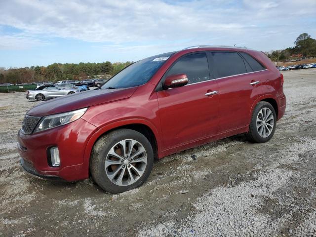 5XYKW4A72EG527162 - 2014 KIA SORENTO SX RED photo 1