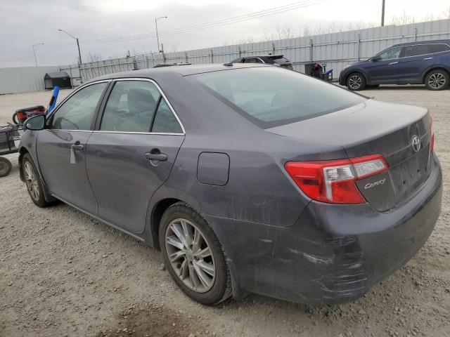 4T1BF1FK1EU376885 - 2014 TOYOTA CAMRY L GRAY photo 2