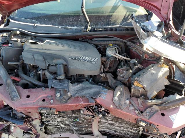 2G1WC58R479368191 - 2007 CHEVROLET IMPALA LT MAROON photo 11