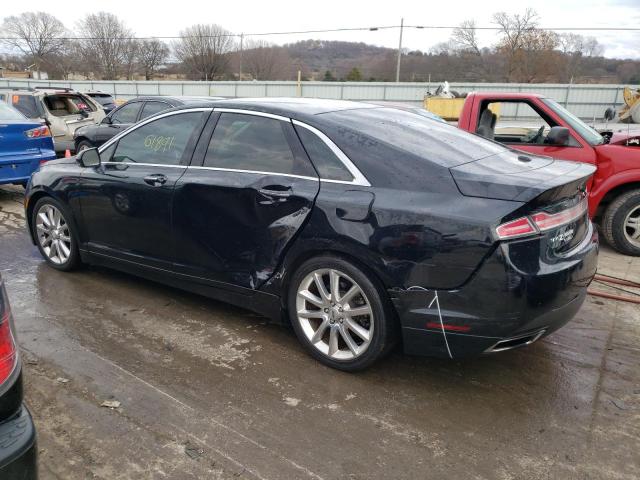 3LN6L2G96GR625705 - 2016 LINCOLN MKZ BLACK photo 2