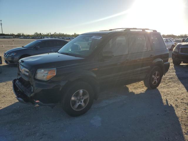 5FNYF28518B014144 - 2008 HONDA PILOT EXL BLACK photo 1