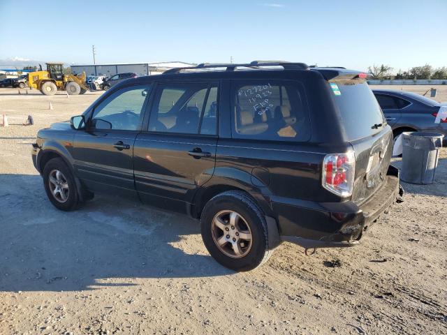 5FNYF28518B014144 - 2008 HONDA PILOT EXL BLACK photo 2