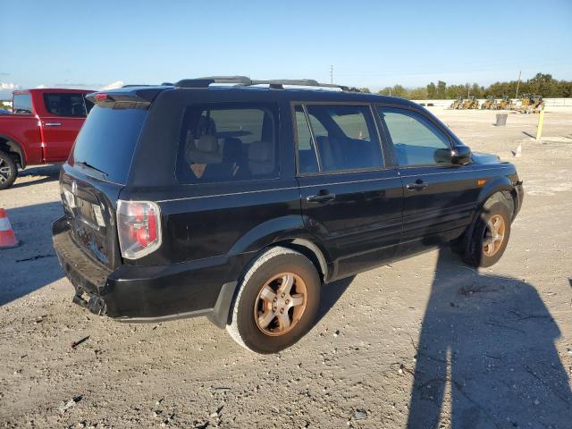 5FNYF28518B014144 - 2008 HONDA PILOT EXL BLACK photo 3