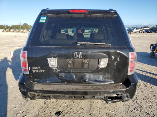 5FNYF28518B014144 - 2008 HONDA PILOT EXL BLACK photo 6