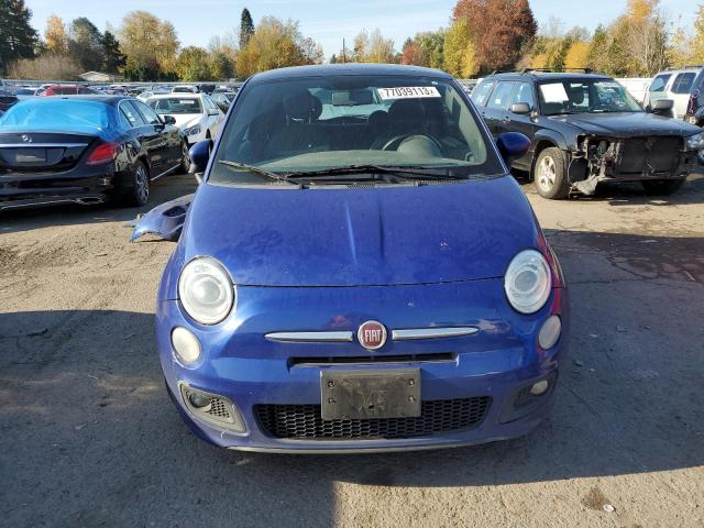 3C3CFFBR0CT203637 - 2012 FIAT 500 SPORT BLUE photo 5