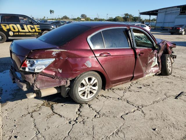 1HGCP2F45AA072100 - 2010 HONDA ACCORD LXP MAROON photo 3