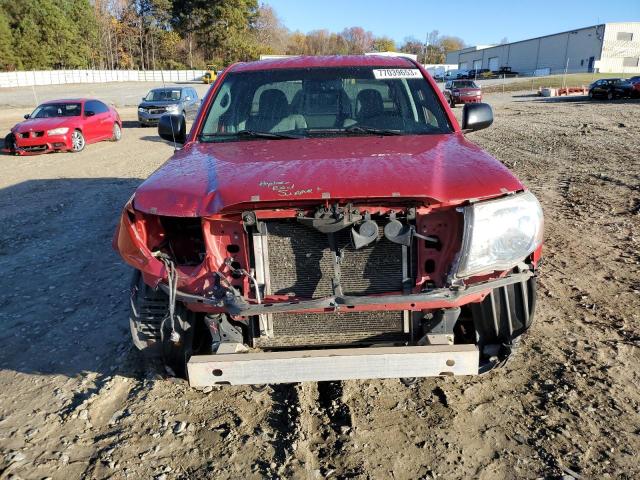 5TETX22N19Z593071 - 2009 TOYOTA TACOMA ACCESS CAB წითელი ფოტო 5