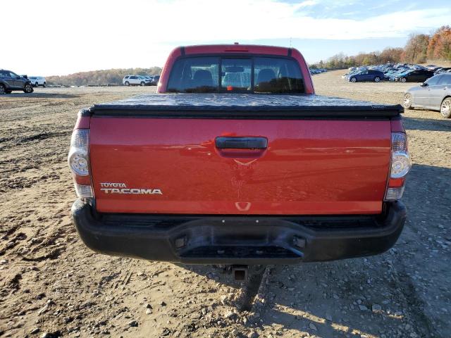 5TETX22N19Z593071 - 2009 TOYOTA TACOMA ACCESS CAB წითელი ფოტო 6