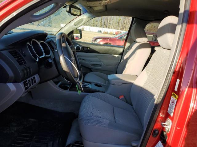 5TETX22N19Z593071 - 2009 TOYOTA TACOMA ACCESS CAB წითელი ფოტო 7