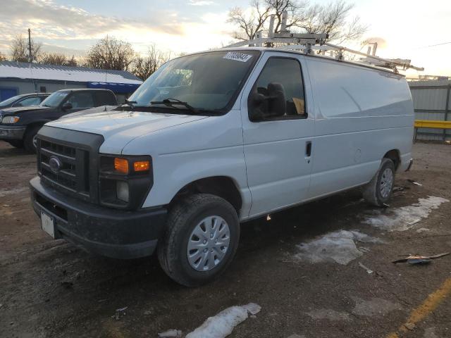 1FTNE1EW4BDA61759 - 2011 FORD ECONOLINE E150 VAN WHITE photo 1