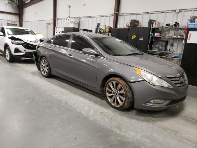 5NPEC4AC9DH594481 - 2013 HYUNDAI SONATA SE GRAY photo 4