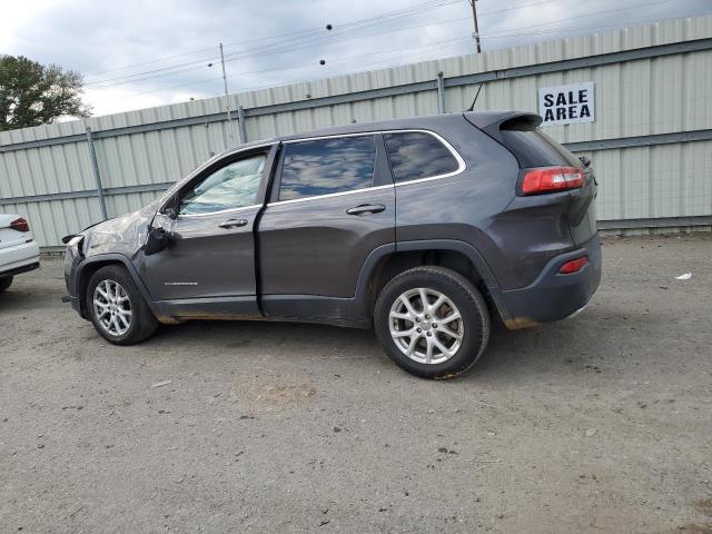 1C4PJLCSXFW542335 - 2015 JEEP CHEROKEE LATITUDE GRAY photo 2