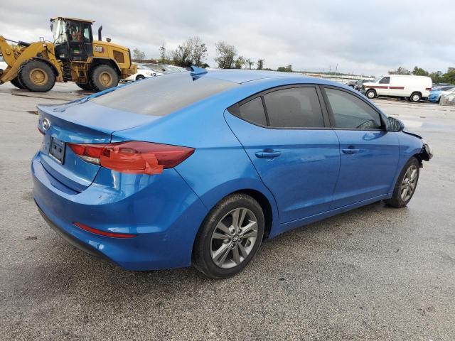 5NPD84LF5HH030756 - 2017 HYUNDAI ELANTRA SE BLUE photo 3