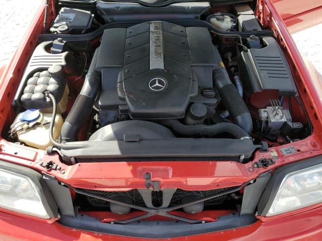 WDBFA68F0XF178838 - 1999 MERCEDES-BENZ SL 500 RED photo 11