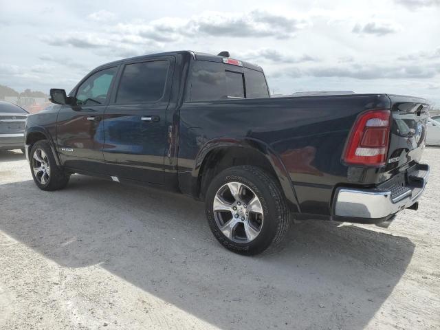 1C6SRFJT2KN918081 - 2019 RAM 1500 LARAMIE BLACK photo 2