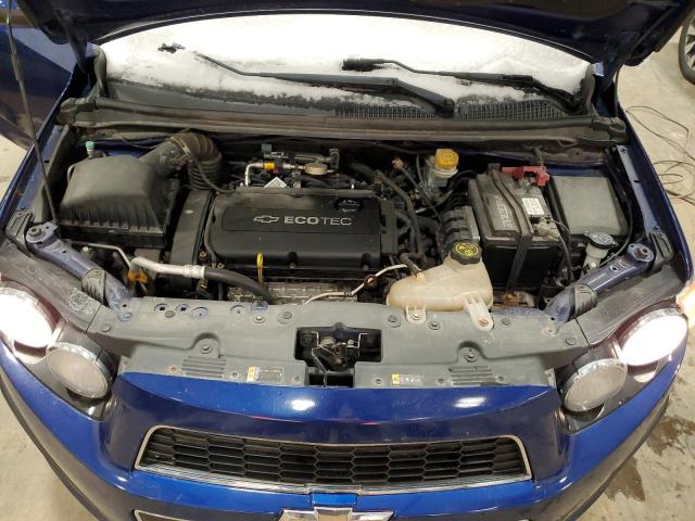 1G1JA6SHXD4228506 - 2013 CHEVROLET SONIC LS BLUE photo 11