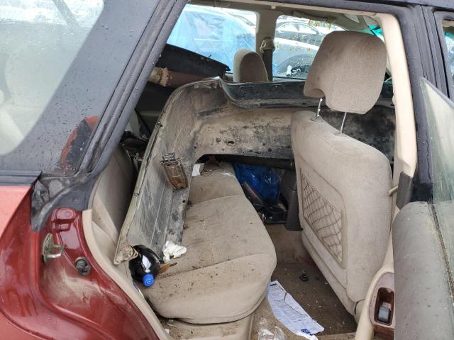 4S3BH675X37655302 - 2003 SUBARU LEGACY OUTBACK AWP 勃艮第红 照片 11