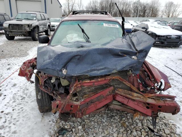 4S3BH675X37655302 - 2003 SUBARU LEGACY OUTBACK AWP 勃艮第红 照片 5