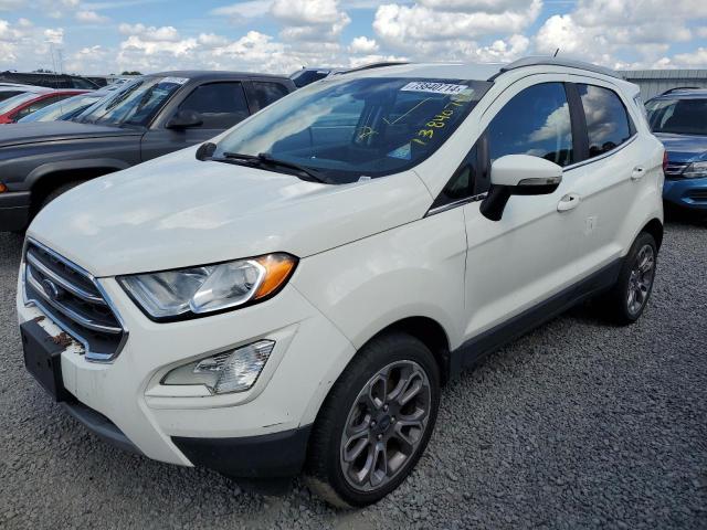 MAJ6S3KLXLC350399 - 2020 FORD ECOSPORT TITANIUM WHITE photo 1