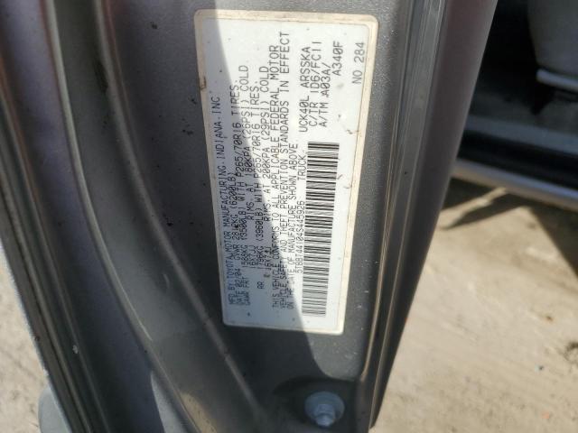 5TBBT44104S445926 - 2004 TOYOTA TUNDRA ACCESS CAB SR5 SILVER photo 12