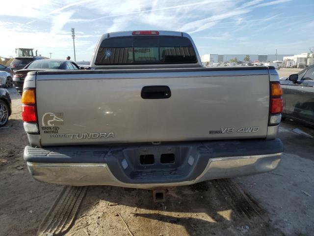 5TBBT44104S445926 - 2004 TOYOTA TUNDRA ACCESS CAB SR5 SILVER photo 6