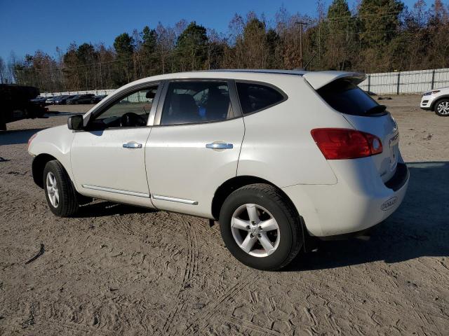 JN8AS5MV4CW406502 - 2012 NISSAN ROGUE S WHITE photo 2