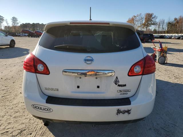 JN8AS5MV4CW406502 - 2012 NISSAN ROGUE S WHITE photo 6