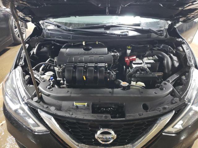 3N1AB7AP4HY283316 - 2017 NISSAN SENTRA S BLACK photo 11